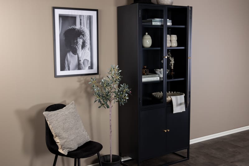 Bakal Bokhylla med Luckor - Förvaring - Hylla - Bokhylla