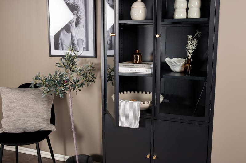 Bakal Bokhylla med Luckor - Förvaring - Hylla - Bokhylla