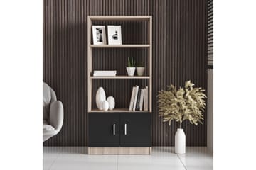 Barrock Bokhylla 38x64 cm - Natur/Svart - Förvaring - Hylla - Bokhylla