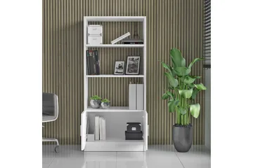 Barrock Bokhylla 38x64 cm - Vit - Förvaring - Hylla - Bokhylla