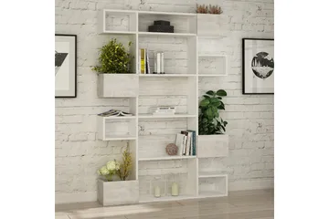 Bodsjö Bokhylla 120 cm - Vit - Förvaring - Hylla - Bokhylla