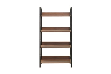 Bokhylla Ajkati 73x35 cm Brun - Hanah Home - Förvaring - Hylla - Bokhylla