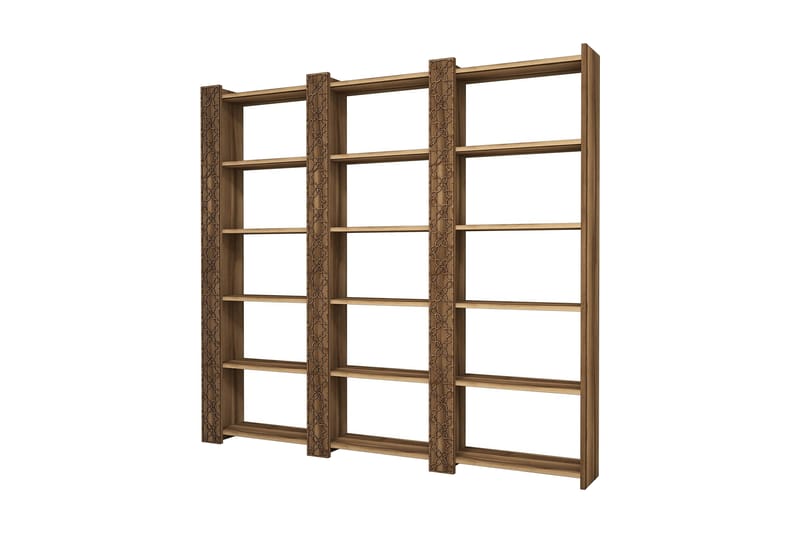 Bokhylla Amtorp 184 cm - Brun - Förvaring - Hylla - Bokhylla