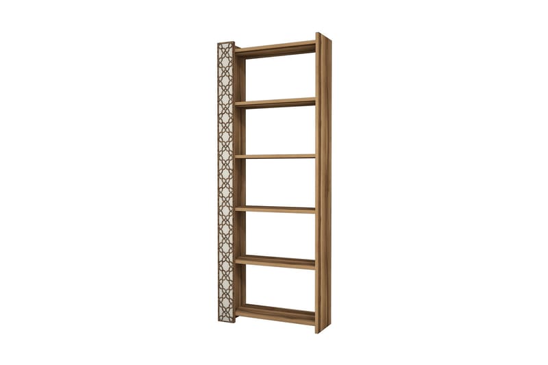 Bokhylla Amtorp 64 cm - Brun/Vit - Förvaring - Hylla - Bokhylla