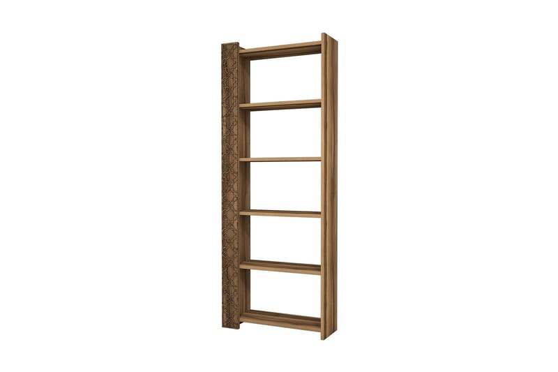 Bokhylla Amtorp 64 cm - Mörkbrun - Förvaring - Hylla - Bokhylla