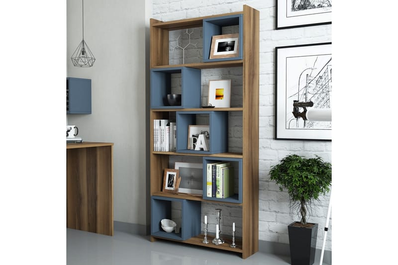 Bokhylla Amtorp 80 cm - Brun - Förvaring - Hylla - Bokhylla