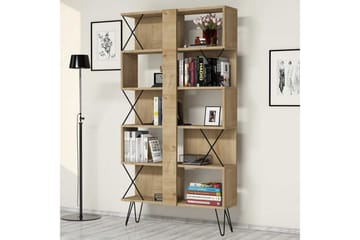 Bokhylla Amtorp 90 cm - Brun - Förvaring - Hylla - Bokhylla