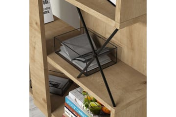 Bokhylla Amtorp 90 cm - Brun - Förvaring - Hylla - Bokhylla