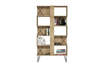 Bokhylla Amtorp 90 cm - Brun - Förvaring - Hylla - Bokhylla