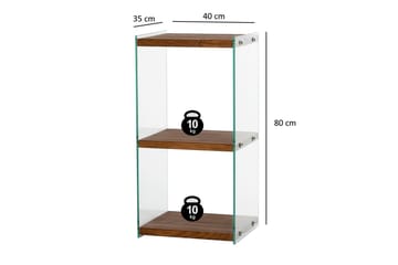 Bokhylla Banize 40 cm - Natural - Förvaring - Hylla - Bokhylla