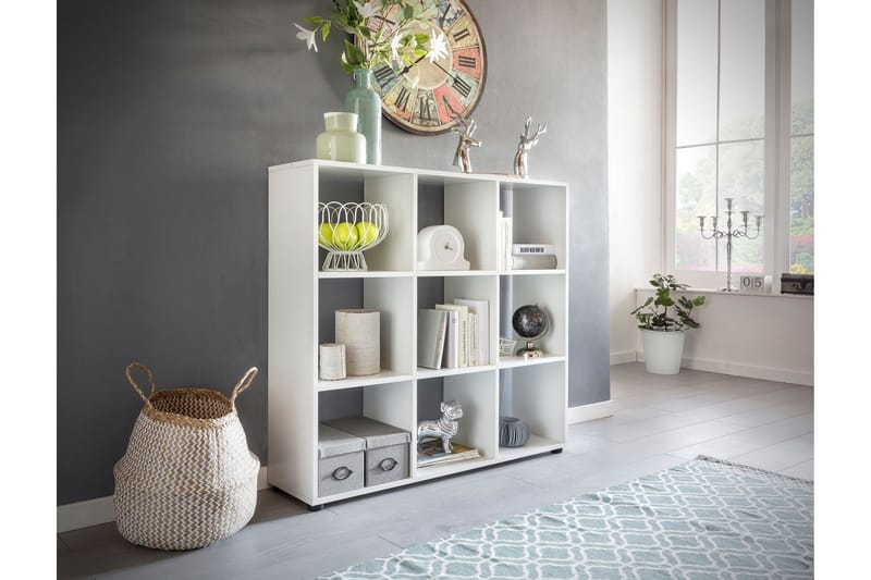 Bokhylla Bolbeck 108x29 cm - Vit - Förvaring - Hylla - Bokhylla