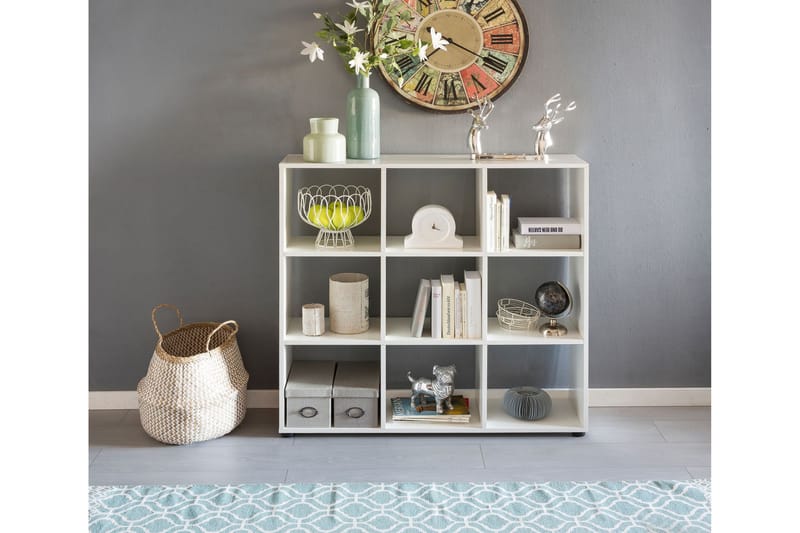 Bokhylla Bolbeck 108x29 cm - Vit - Förvaring - Hylla - Bokhylla