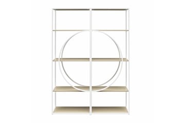 Bokhylla Cambridge 60,9x33,4 cm Vit - Dorel Home - Förvaring - Hylla - Bokhylla