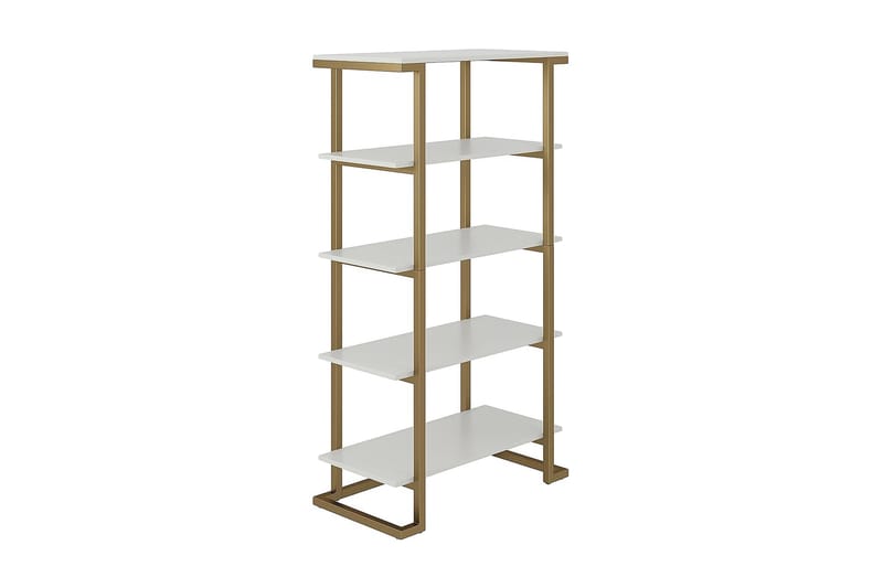 Bokhylla Camila 76x40 cm Vit - CosmoLiving - Förvaring - Hylla - Bokhylla