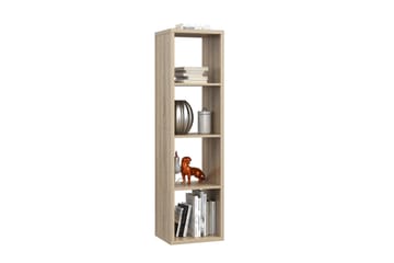 Bokhylla Caolas 38 cm - Brun - Förvaring - Hylla - Bokhylla