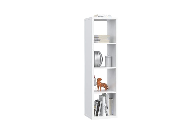 Bokhylla Caolas 38 cm - Vit - Förvaring - Hylla - Bokhylla