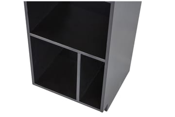 Bokhylla Cykko 40x40 cm - Kolsvart - Förvaring - Hylla - Bokhylla