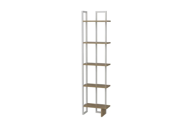 Bokhylla Dumö 45 cm - Brun|Vit - Förvaring - Hylla - Bokhylla