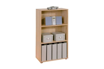 Bokhylla Fairfax 60x110 cm - Ljus Ek - Förvaring - Hylla - Bokhylla
