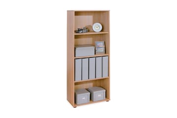 Bokhylla Fairfax 60x145 cm - Ljus Ek - Förvaring - Hylla - Bokhylla