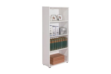 Bokhylla Fairfax 60x145 cm - Vit - Förvaring - Hylla - Bokhylla