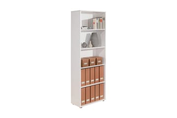 Bokhylla Fairfax 60x180 cm - Vit - Förvaring - Hylla - Bokhylla