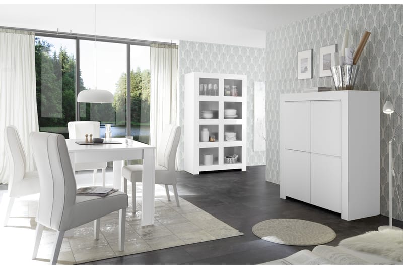 Bokhylla Firenze 110 cm - Vit - Förvaring - Hylla - Bokhylla