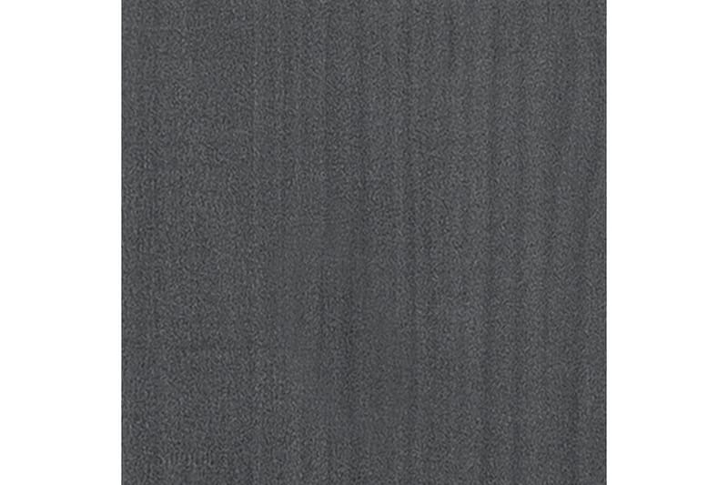 Bokhylla grå 80x35x71 cm massiv furu - Grå - Bokhylla
