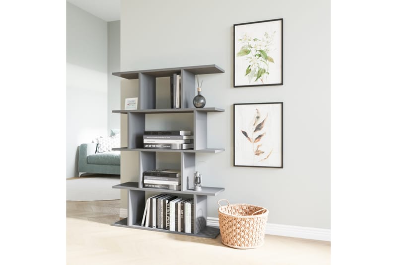 Bokhylla Harmona 90x25 cm - Antracit - Förvaring - Hylla - Bokhylla