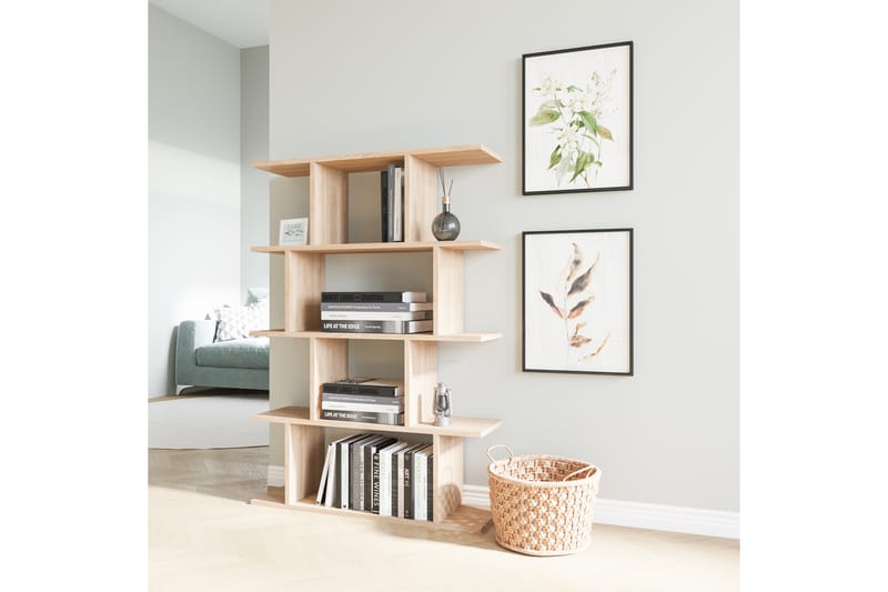 Bokhylla Harmona 90x25 cm - Natur - Förvaring - Hylla - Bokhylla