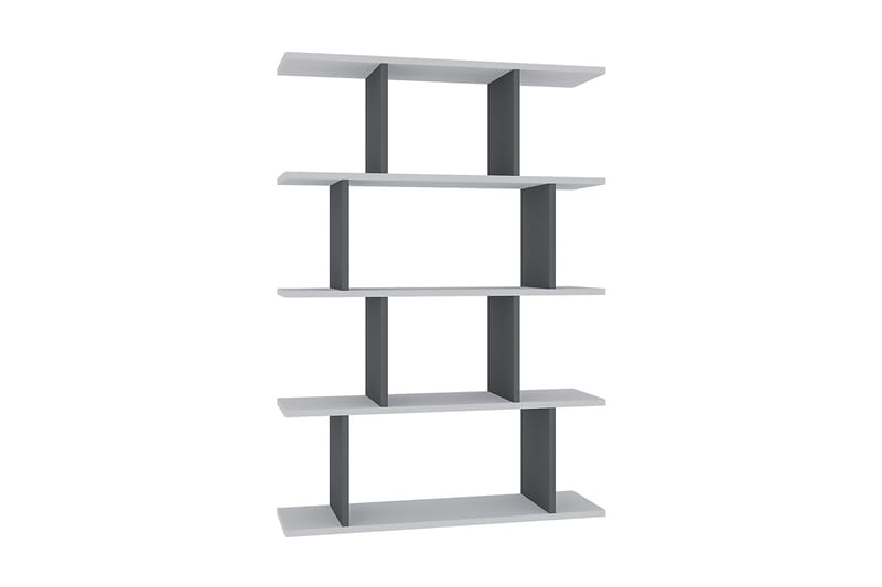 Bokhylla Harmona 90x25 cm - Vit/Antracit - Förvaring - Hylla - Bokhylla