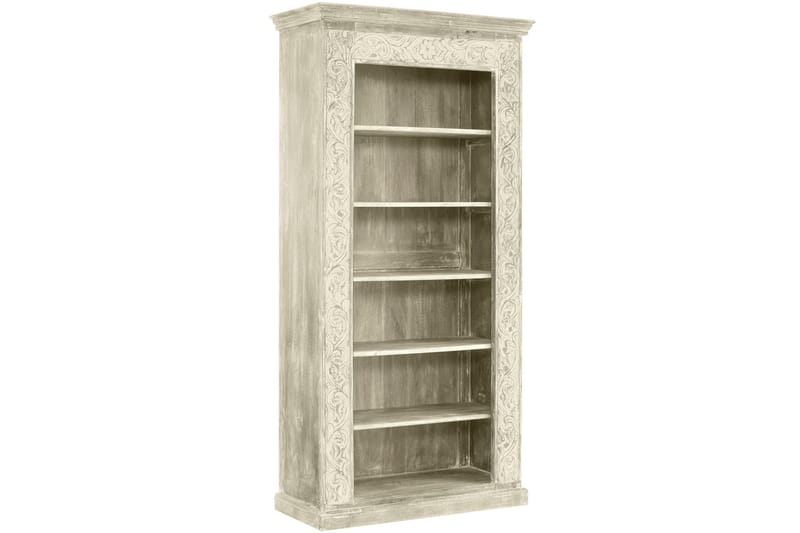 Bokhylla Hiran 40x90 cm - Cremevit - Förvaring - Hylla - Bokhylla