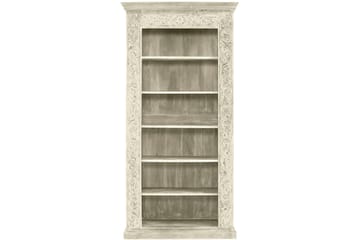 Bokhylla Hiran 40x90 cm - Cremevit - Förvaring - Hylla - Bokhylla