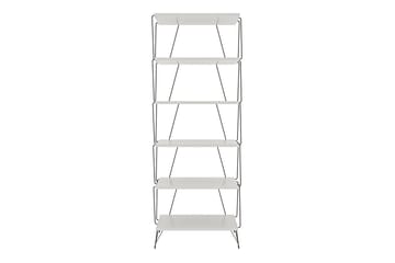 Bokhylla Igazz 48x31 cm 5 Hyllor - Vit - Förvaring - Hylla - Bokhylla