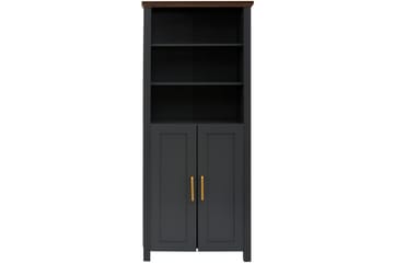 Bokhylla Kahelie 75x39 cm - Svart - Förvaring - Hylla - Bokhylla