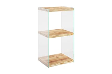Bokhylla Kruisland 80x40 cm - Natur - Förvaring - Hylla - Bokhylla