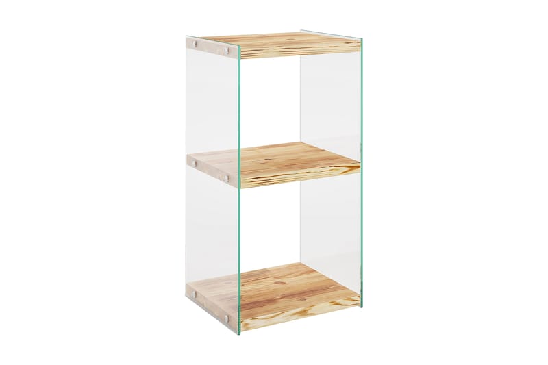 Bokhylla Kruisland 80x40 cm - Natur - Förvaring - Hylla - Bokhylla