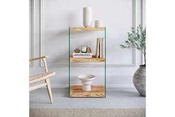 Bokhylla Kruisland 80x40 cm - Natur - Förvaring - Hylla - Bokhylla