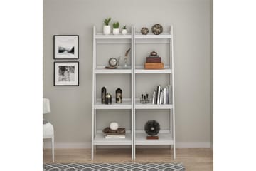 Bokhylla Lawrence 52,2x47 cm Vit - Dorel Home - Förvaring - Hylla - Bokhylla