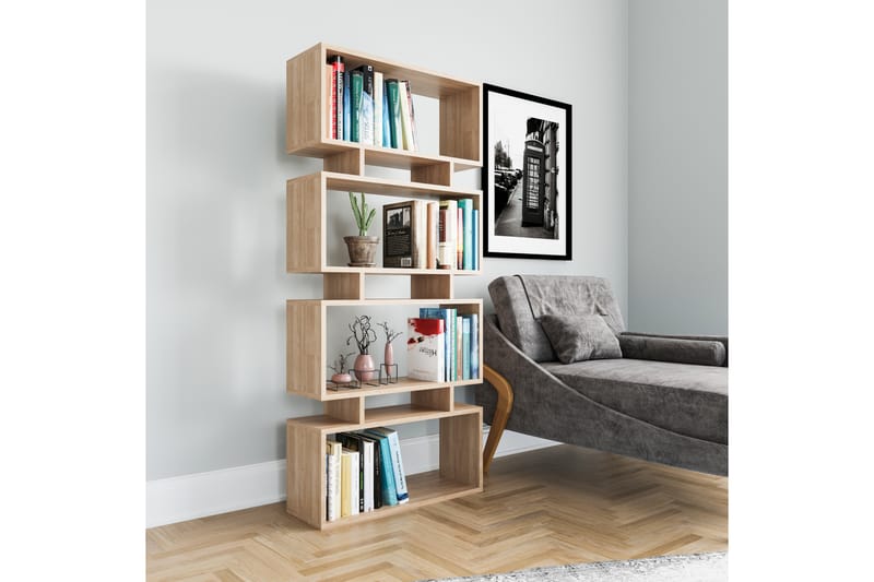 Bokhylla Leadgate 72x25 cm - Natur - Förvaring - Hylla - Bokhylla