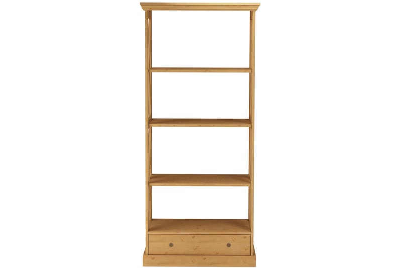 Bokhylla Lennar 33x80 cm - Natur - Förvaring - Hylla - Bokhylla