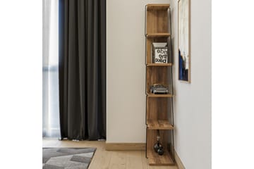 Bokhylla Ljusfors 150x50 cm - Natur/Svart - Förvaring - Hylla - Bokhylla