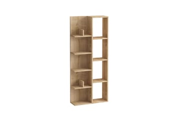Bokhylla Makhan 60x18 cm Brun - Hanah Home - Förvaring - Hylla - Bokhylla