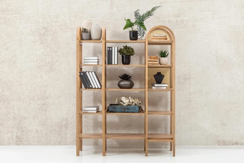 Bokhylla Makwana 120 cm - Natural - Förvaring - Hylla - Bokhylla