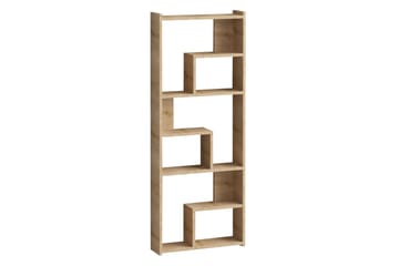 Bokhylla Megg 60x15 cm Brun - Hanah Home - Förvaring - Hylla - Bokhylla