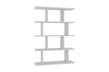 Bokhylla Nachusa Bokhylla 90x25 cm Vit - Förvaring - Hylla - Bokhylla