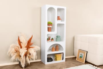 Bokhylla Najrana 60 cm - Vit - Förvaring - Hylla - Bokhylla