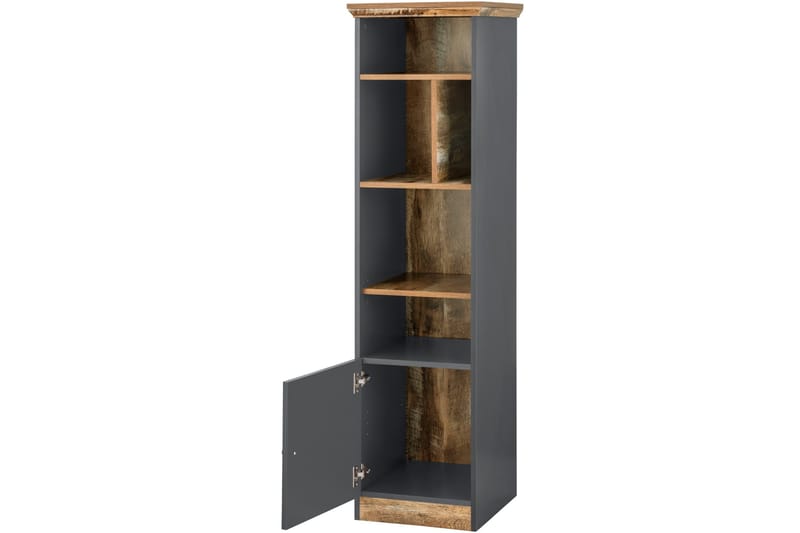 Bokhylla Niamhole 40x40 cm - Svart - Förvaring - Hylla - Bokhylla