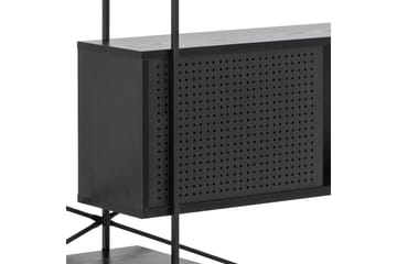 Bokhylla Ricketts 27x172 cm - Svart - Förvaring - Hylla - Bokhylla