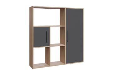 Bokhylla Ridgena 120x25 cm - Natur/Antracit - Förvaring - Hylla - Bokhylla